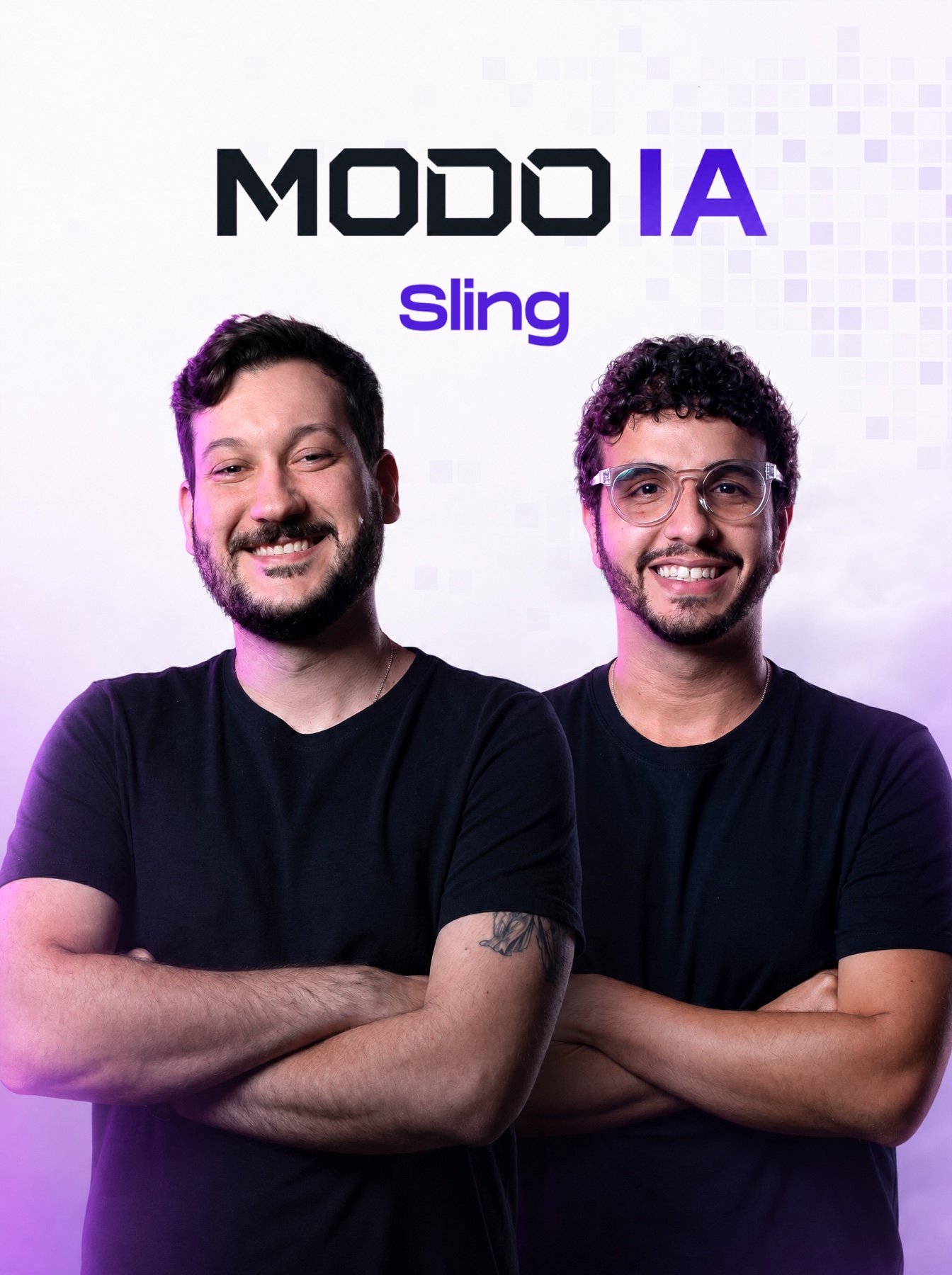 Workshop Modo IA — Paulo Almeida e Vinicius Gallotti, sócios da Sling